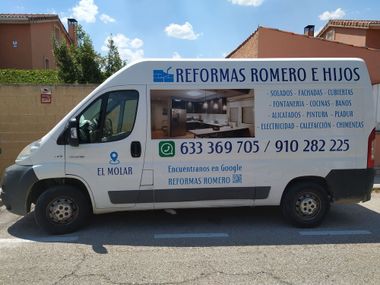 furgoneta reformas romero